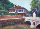Живопис, Акварел, Стара къща