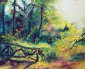 Живопис, Акварел, Горски път